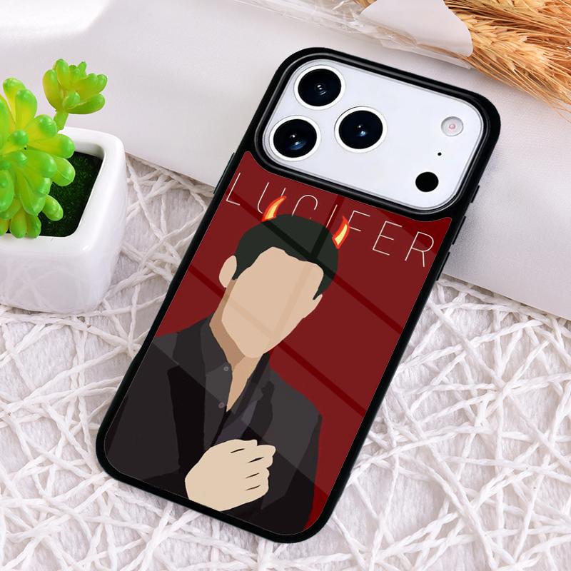 Lucifer Serie TV soft Phone Case for iPhone 17 Air 16 15 11 12 14 13 Pro Max Shockproof Cover