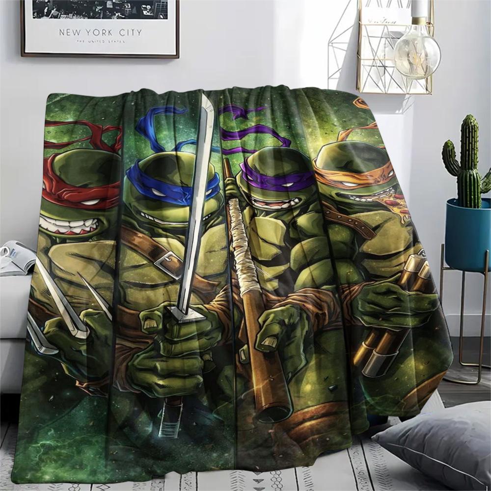 Ninja Turtles Cosmic Energy Blanket Suitable For All Seasons Blanket Nap Blanket Outdoor Plush Blanket Air Conditioning Blanket