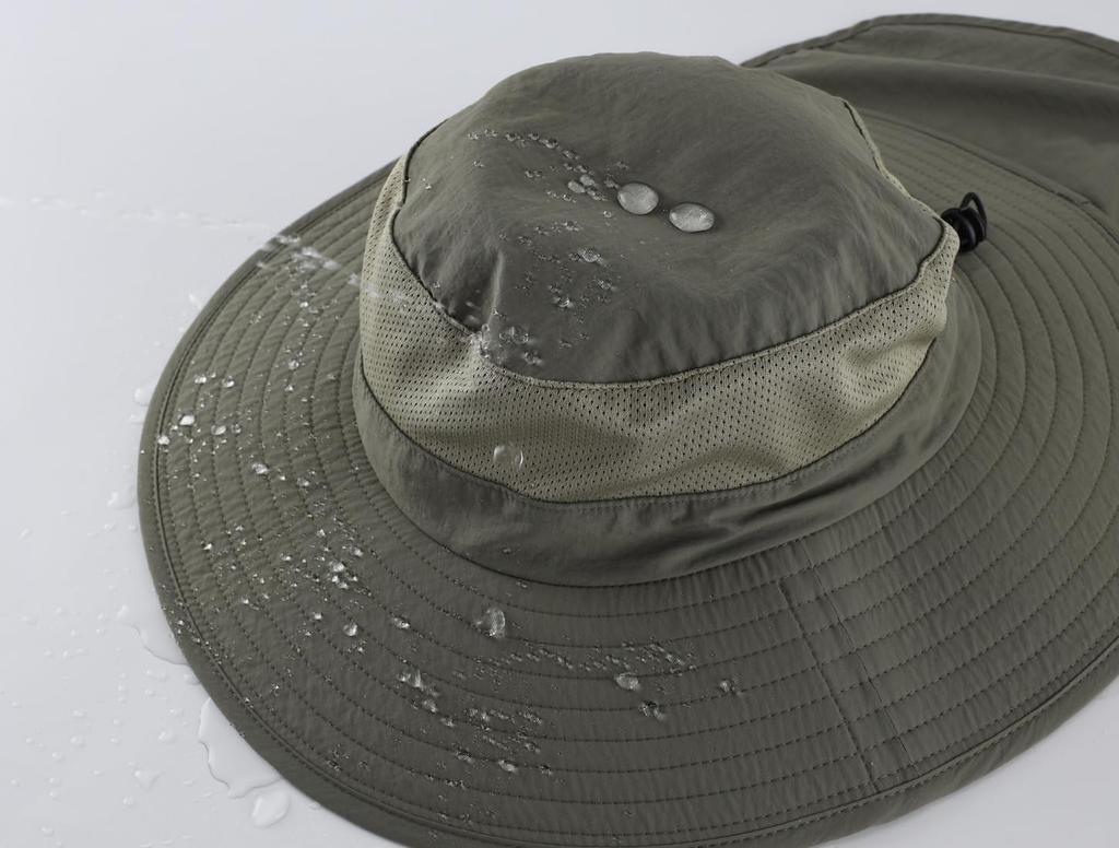 Venkovský síťovaný safari klobouk se širokou krempou proti slunci, UV ochrana, klobouk, ochrana, zahradničení, klobouk, [Connectyle] dámský UPF50+, krempa, ochrana, klobouk, ochrana, zahradničení, klobouk,