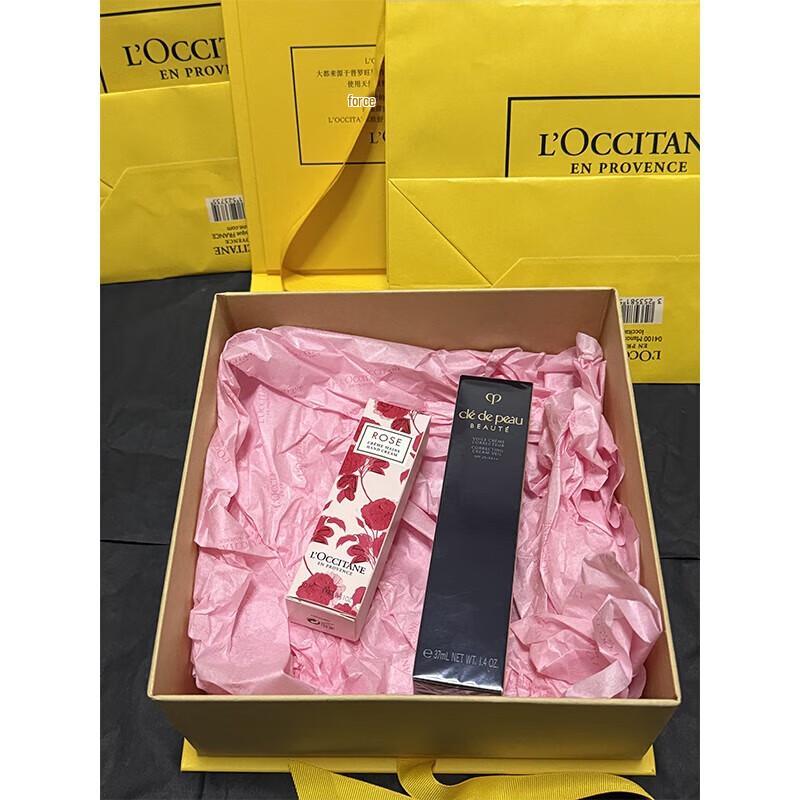 L Occitane Rose Hand Cream Cle de Peau Beaute Primer Gift Set