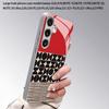 Geometric Pattern 2D Phone Case for Samsung S26 S25 S24 S23 S22 S21 S20 A56 A36 A16 - Electroplated Glass Protective Cover