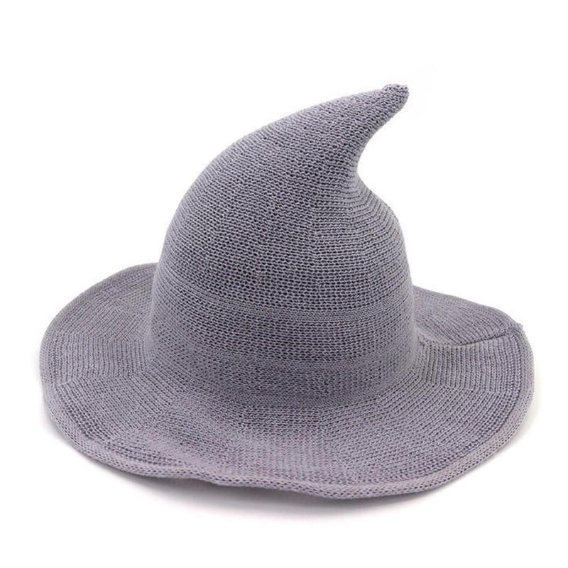 Винтажная женская шляпа ведьмы на Хэллоуин — фото 18