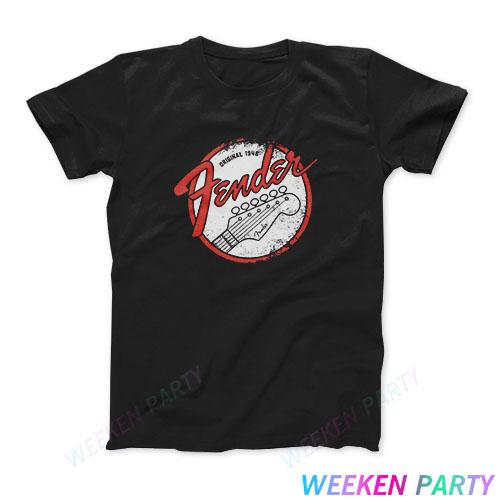 2025 T-shirts Are Selling Well In Summer Fender Guitar Original Telecaster Since 1951 Instrument Pure Cotton T-shirt