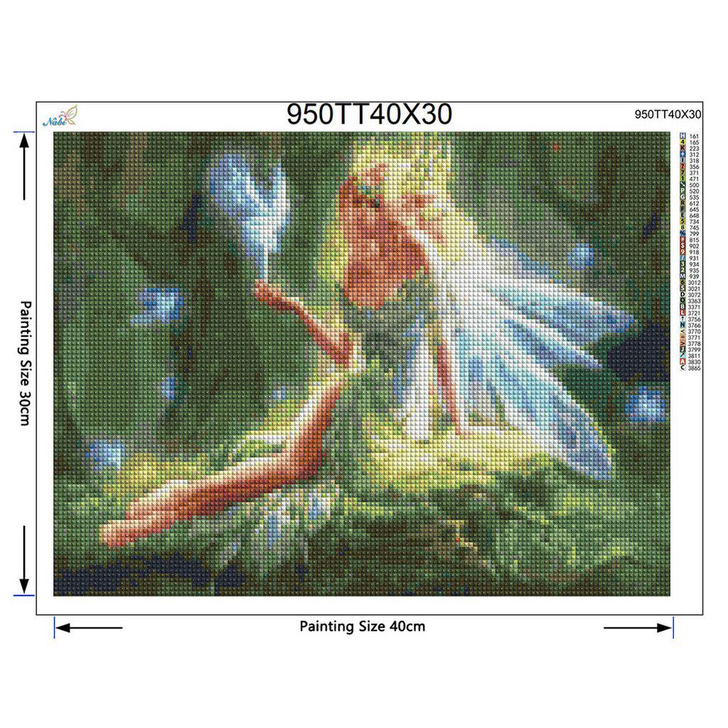 Diamond Painting Fairy Pictures  Full Display 5d Diy Diamond Painting Crystal Patterns Drawing