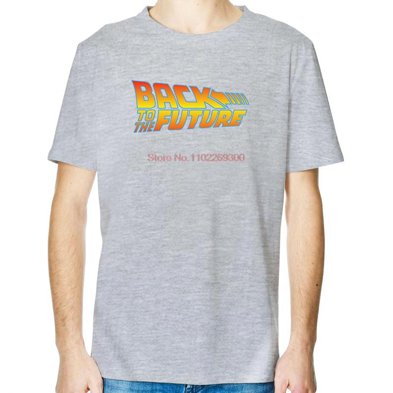 Back To The Future Fashion Graphic T Shirts Tees Tops Summer Cotton New Shirts And TShirts Unisex Breathable Printing T Shirt