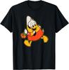 Hot Fashion Disney Donald Duck Candy Corn Costume Spooky Cute Halloween T-Shirt S-4XL Four Seasons Gift