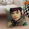 AAlison Hendrix Cushion Cover Throw Pillow Cover Hidden Button Durable Polyester Chair Cushion