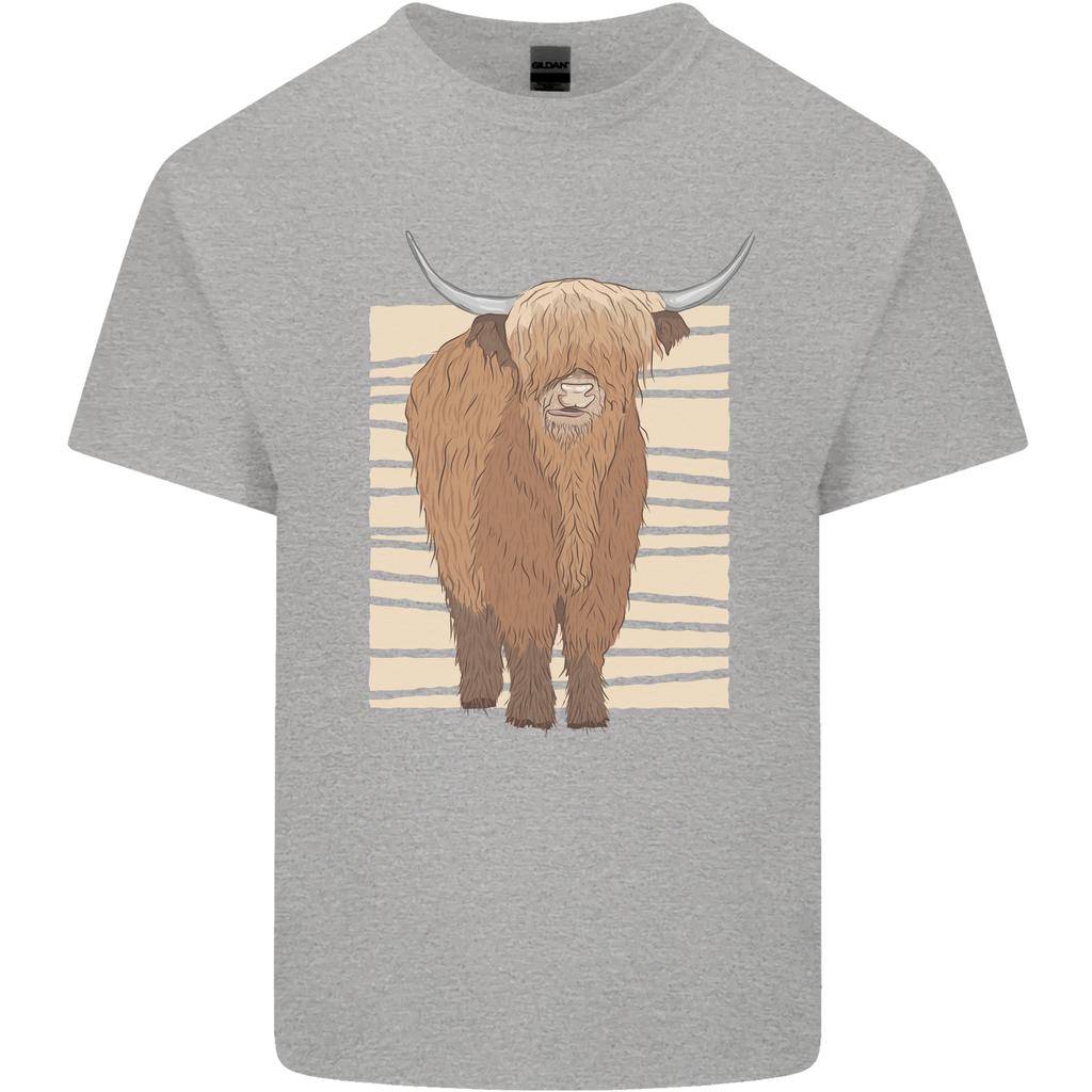 A Chilled Highland Cow Unisexs Light Cotton TShirt