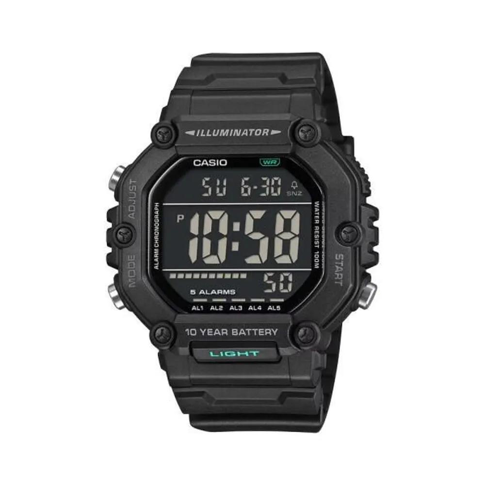 [Cio] AE-1600HX-1B Standard Digital Sporty Unisex Metal Watch