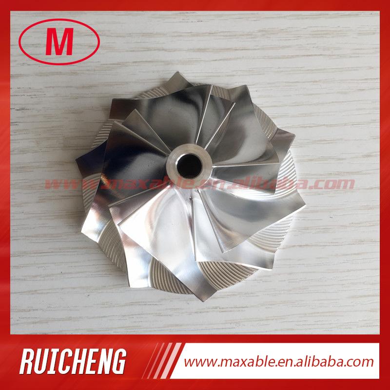 CT26 48.04/68.00mm 5+5 Blades  High Performance Turbo Billet Compressor Wheel