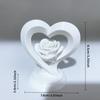 Love Rose Statue Ornament, Valentine's Day Love Rose Love Theme Desktop Decoration, Anniversary and Other Romantic Scenes