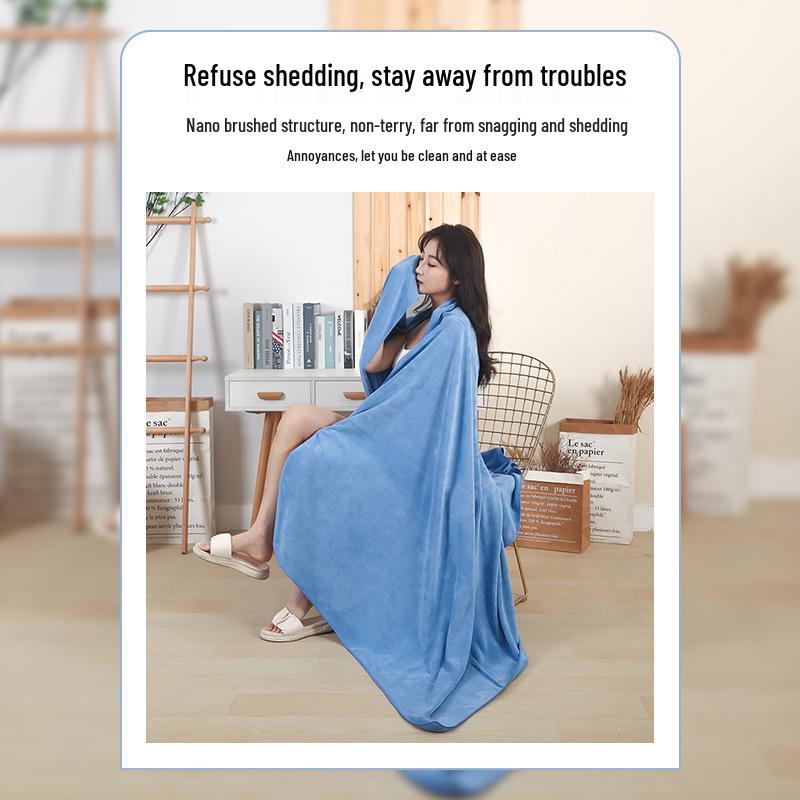 Large Absorbent Beauty Salon Towel: Ideal for Bath, Massage, or Spa, Personalized with Logo Options.