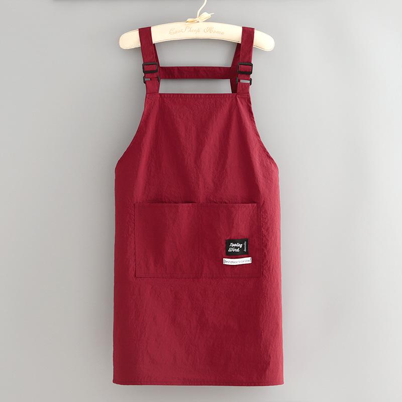Stylish Water-Resistant Waist Apron: Durable, Printed Kitchen & Baking Wear for Men & Women
