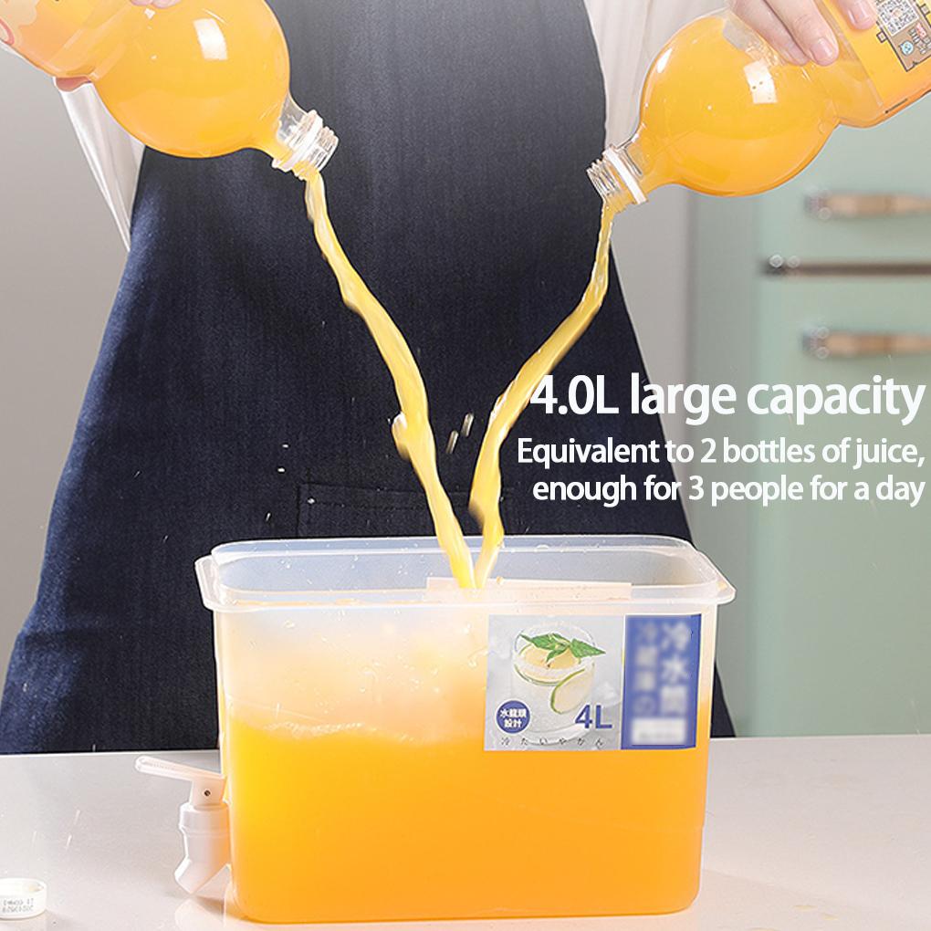 Beverage Dispenser With Tap Serve Juice And Iced Tea With Ease Closure Beverage Dispenser Juice Jug