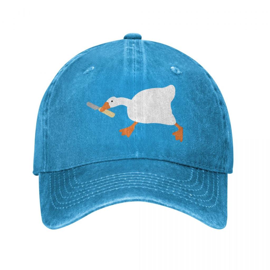 A Goose Peace Was Never An Option Baseball Caps Vintage Distressed Washed Cartoon Ducks Snapback Cap Unstructured Soft Caps Hat