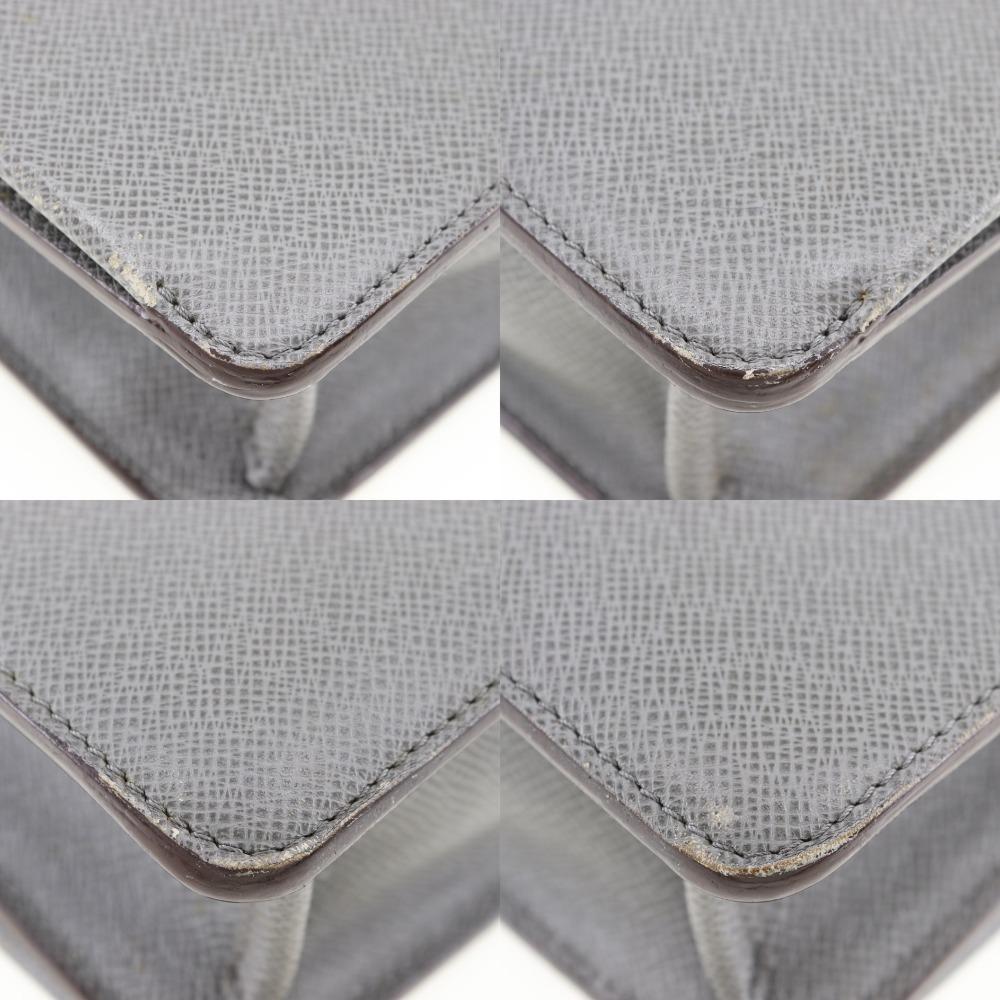 Louis Vuitton Neo Robusto 2 Business bag M32657 Dokumentmappe Gracie grå Taiga herre Brukt