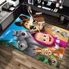 Masha Bear Adventure Carpet For Playroom Bedroom Living Room Sofa Home Decorkids Game Area Rug Nonslip Floor Mat