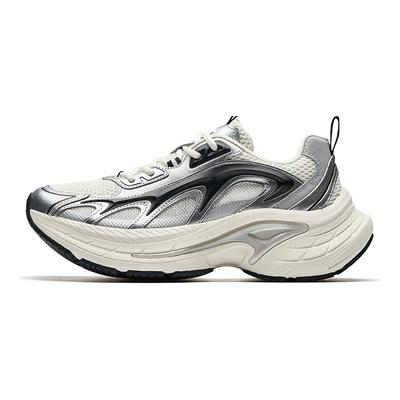 Fuyou Moda Trendy Versatile Aumento di Altezza Antiscivolo Resistente all'Usura Scarpe Casual Basse Uomo sneaker Bianco Argento Nero 112528857-1