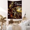 Classic Movie HHelldiver 2 Anime Tapestry Hippie Flower Wall Carpets Dorm Decor Cheap Hippie Wall Hanging