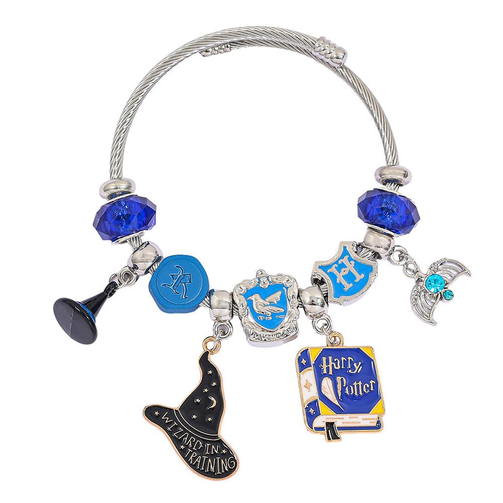 Braccialetto Charm Edizione da Collezione Harry Potter Con Ciondolo in Lega di Zinco Per Regalo
