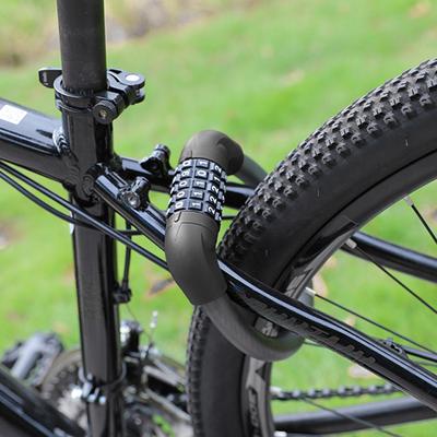 Cable de Acero de Alta Resistencia para Bicicleta con Candado de Código Antirrobo Portátil Candado de Seguridad para Bicicleta de Montaña