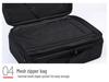 Three-Layer Waterproof Makeup Artist Travel Case: Portable Cosmetic Storage Bag