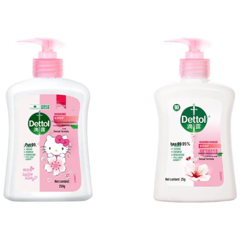 

Dettol Hello Kitty Limited Edition Antibacterial Moisturizing Kids Hand Soap
