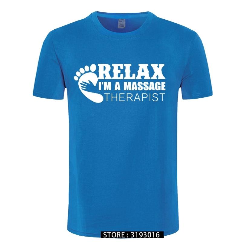 I Am A Massage Therapist Men T Shirt Summer New Fashion Short Sleeve ONeck Cotton Tshirt Funny Mens Tops