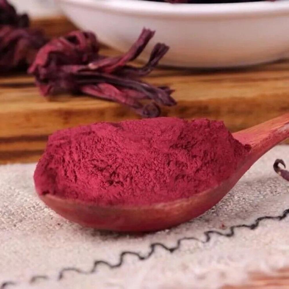 100 GRAM PREMIUM DRIED ORGANIC HIBISCUS POWDER Hibiscus Sabdariffa FREE POST