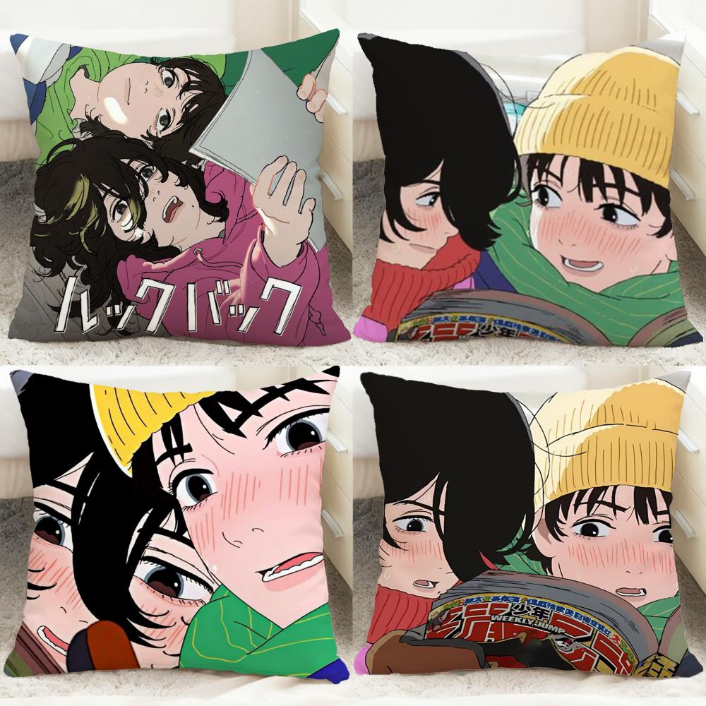 Look Back S-Suddenly Cushion Cover Comfortable Reversible Pillow Cover Ideal for Car Sofa Bedroom & Beyond