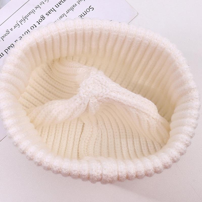 Wild Wool Hat Shiny for Rhinestone Knitted Hat Ear for Protection Warm Autumn Winter for Boy Girl Xmas Halloween New Yea