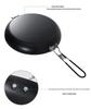 Portable Non-Stick Iron Frying Pan for Outdoor Camping and BBQ