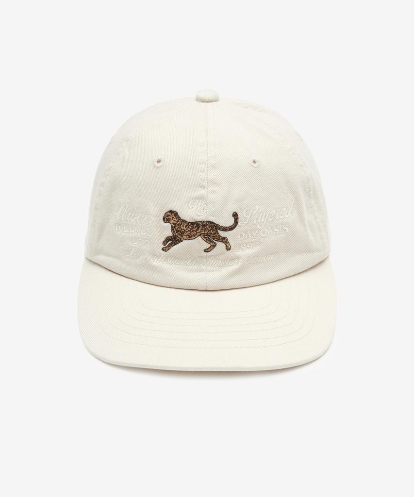 Wednesday Oasis For Woman Layered With Leopard Ball Cap_Cream(W25-Acc06)