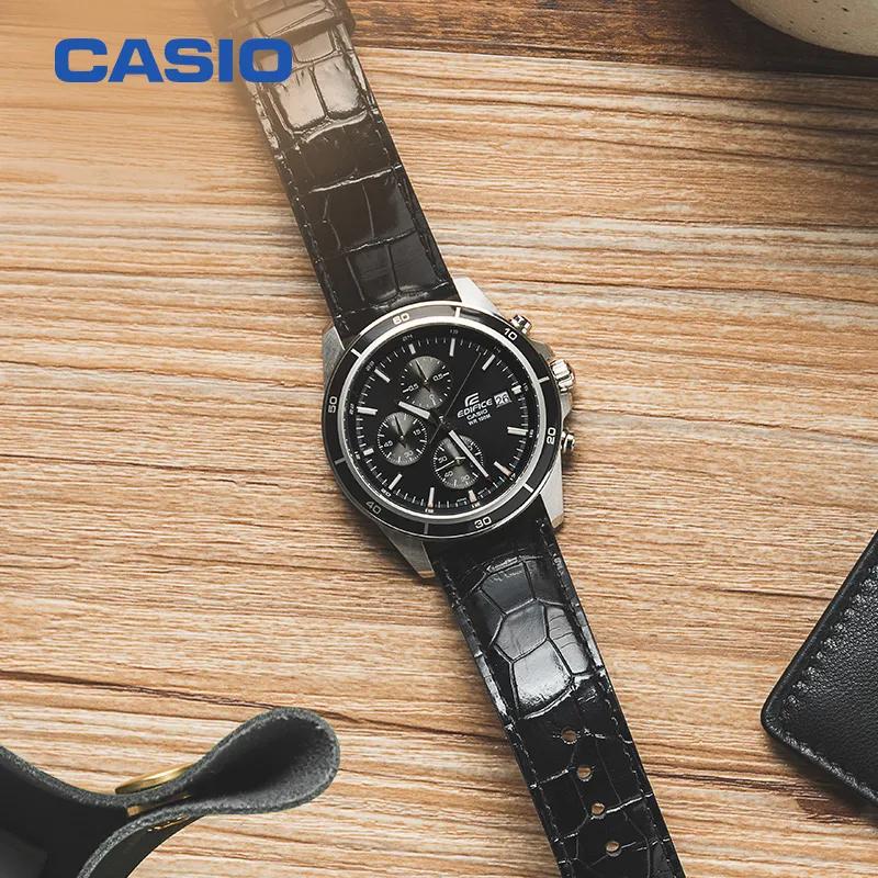 Casio Men EDIFICE Black Watch EFR-526L-1AV-