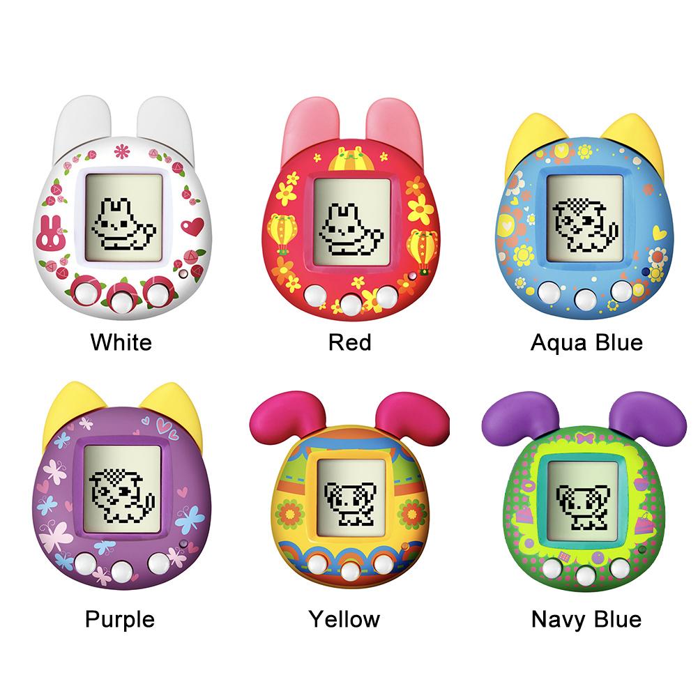 Virtual Pet Electronic Game Pet Cultivation Children Educational Toys Mini Portable Colorful for Girls Boys for Children Kids