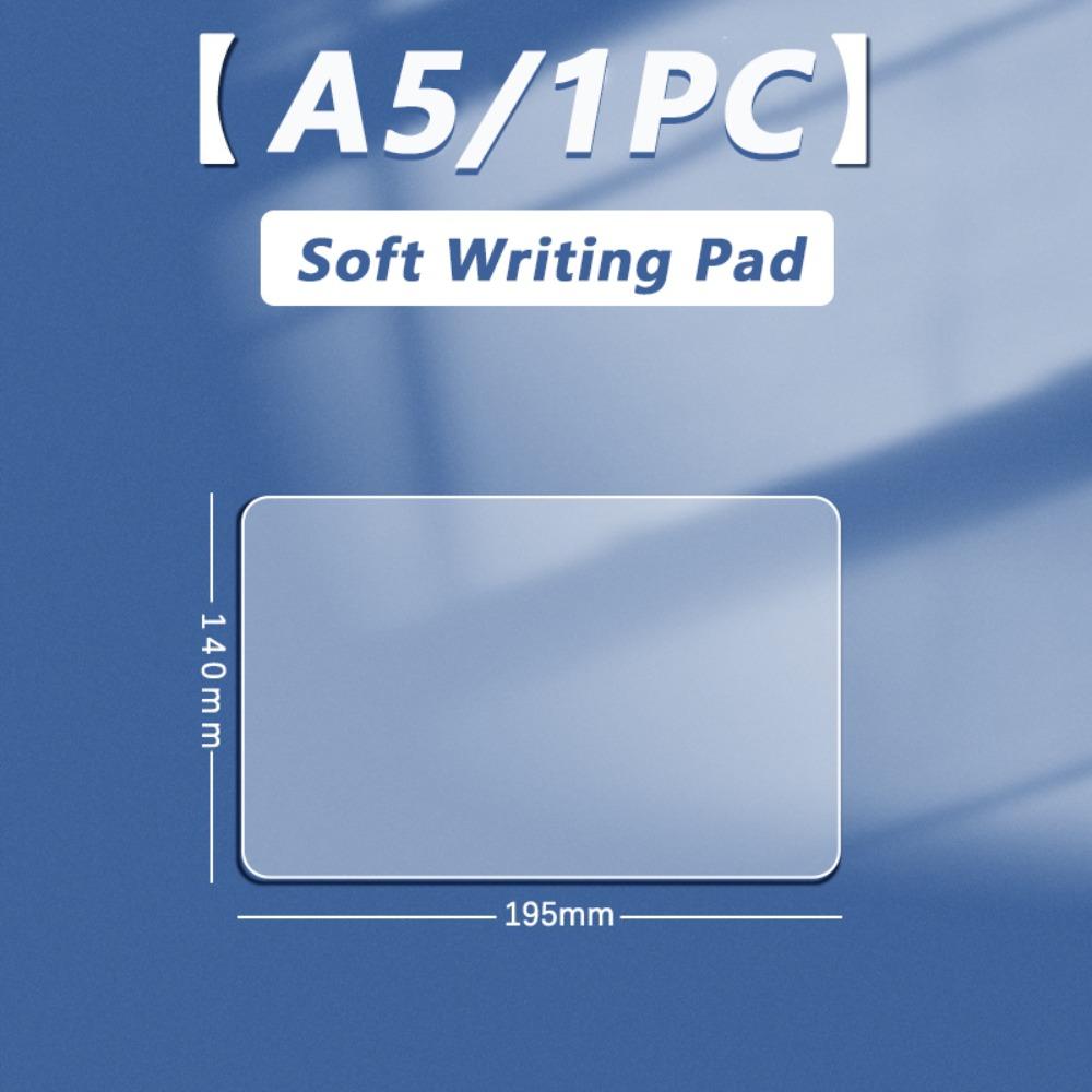 Soft PP Office Desk Mat Transparent A2/A3/A4/A5/16K Writing Backing Board Waterproof Drawing Mat Students