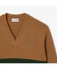LACOSTE Men'S Striped V-Neck Sweater Ah5180-55N 9Iq