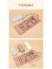 Multifunctional Cross-Border Jewelry Roll: Foldable Portable Microfiber Storage Clutch