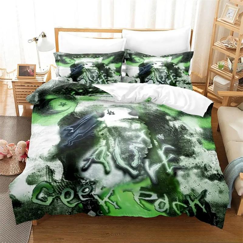 New 3D Print Hip Hop singer Yeat Bedding Set Boys Girls Twin Queen King Size Duvet Cover Pillowcase Bed boys Adult Bed Linen Set