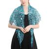 1Pc Elegant  Triangle Sequins Wedding Shawl Women Evening Dress Shawl Ladies  Banquet Decoration Tassel Shawls