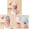 Drying Hair Cap With Super Absorbent Coral Fleece For Home Use