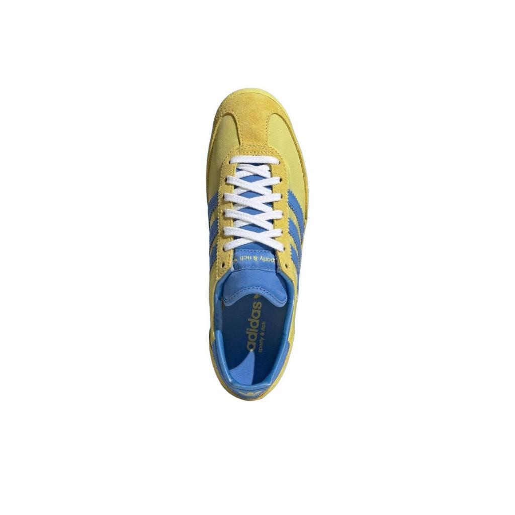 Sporty & Rich x adidas SL72 OG Hellgelb Damen Sneaker Echtblau Wolkenweiß JH6702