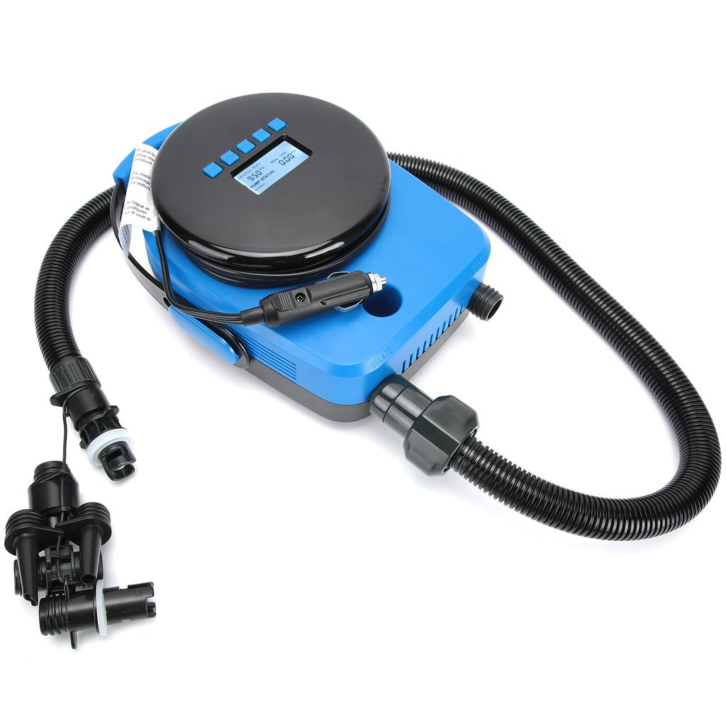 HT?792 20PSI Electric Air Pump 12V Inflatable Kayak Swimming Pool Outdoor High Pressure Inflator
