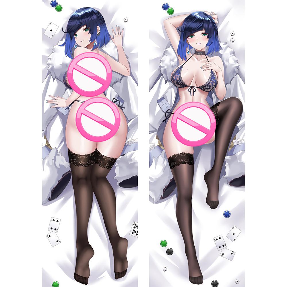 Genshin Impact Yelan Dakimakura аниме наволочка для тела двухсторонняя постельное белье с принтом наволочка наволочка подарки отаку 120x40 cm