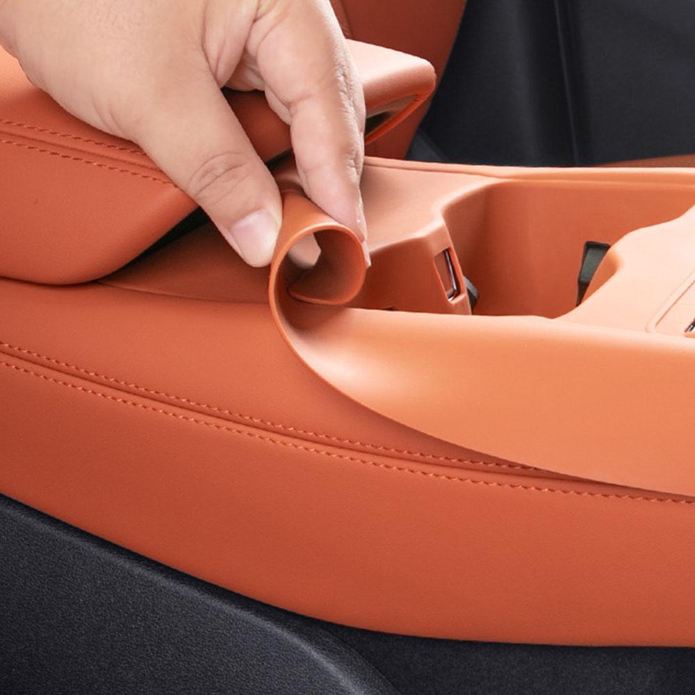 For BYD Sea Lion 07 EV Central Control Button Fully Wrapped Silicone Pad Car Interior Anti Scratch Modification Protective Pad