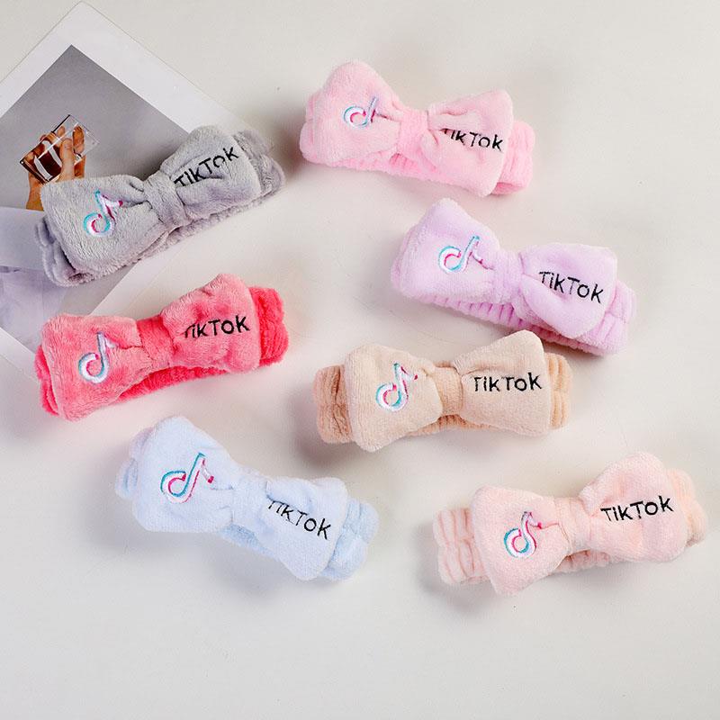 Buy Wash Face Headband Night Hair Accessories Soft Plush Hairband