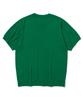 KNITTED Cool Summer Essential Round Short Sleeve Knit Tee Green