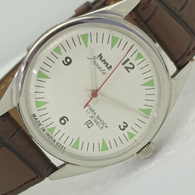 

USED HMT JANATA INDIAN MENS MECHANICAL WATCH a412735-1 Sku007-a412735