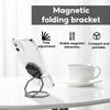 Metal Ultra-thin Mobile Phone Ring Holder with 360 ° Rotation Foldable Portable Desktop Finger Holder Stand for iPhone Samsung