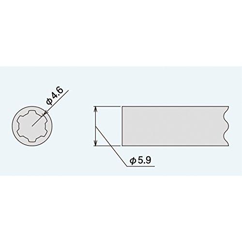 Engineer DTC-27 Engineer Screwdriver for Special Screws, Line Head Screws for LH Screws